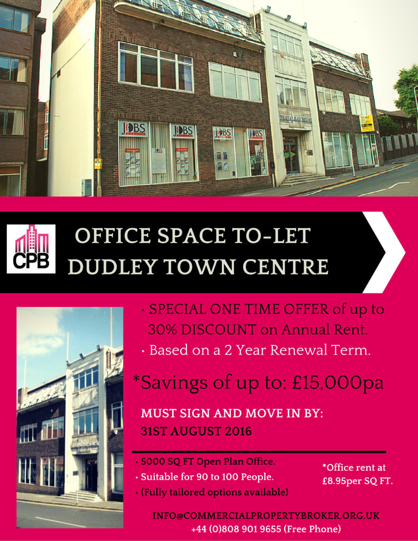 Office Space To-Let Dudley