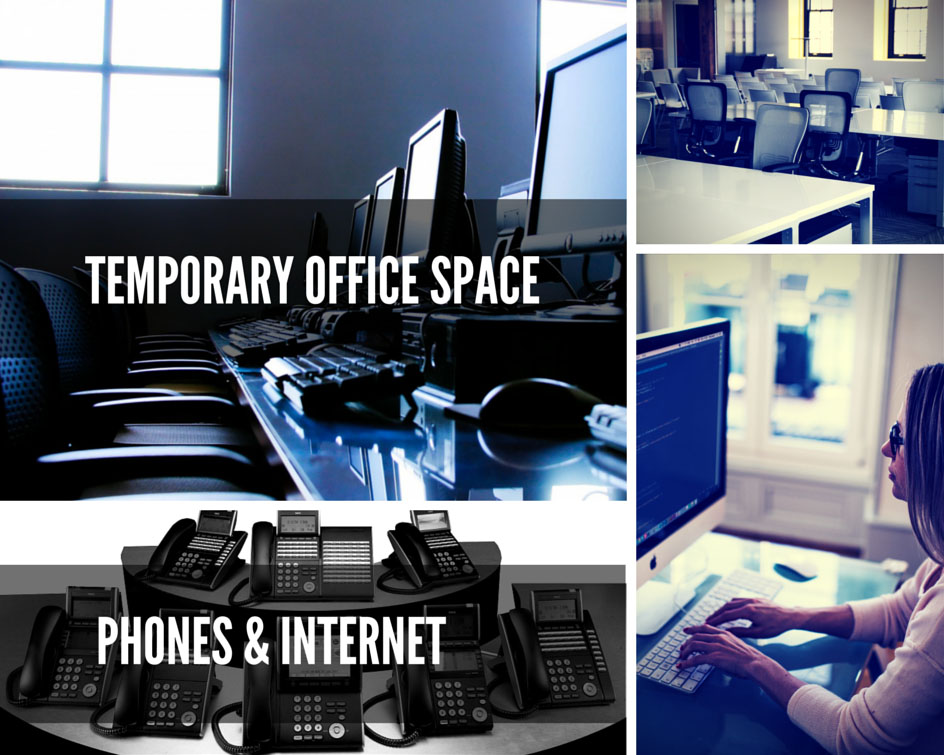 Temporary Office Space, Phones & Internet