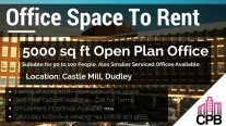 Office Space for Rent Castle Mill, Dudley DY4